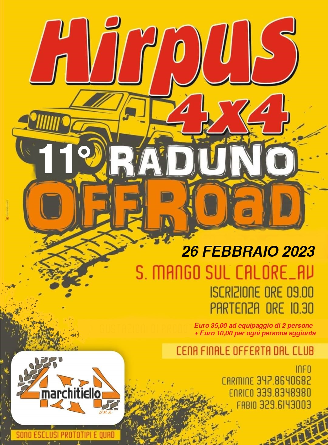 11° Raduno off road Hirpus 4x4