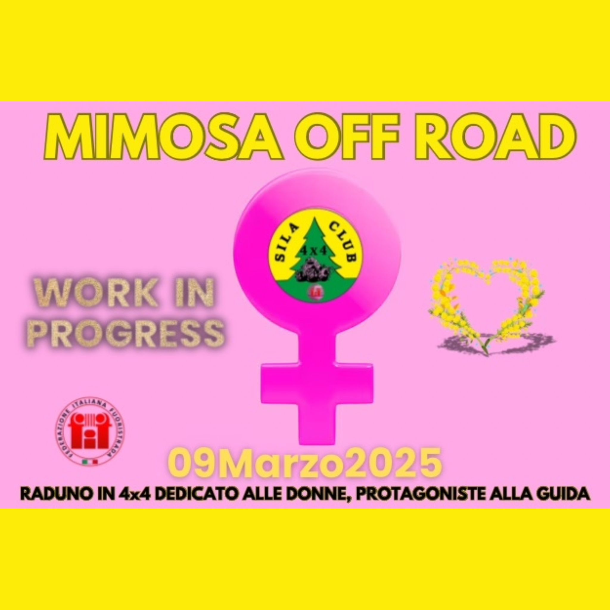 MIMOSA OFF ROAD 2025 - PROTAGONISTA LA DONNA