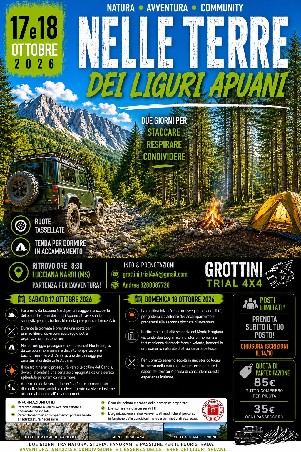 NELLA TERRE DEI LIGURI APUANI